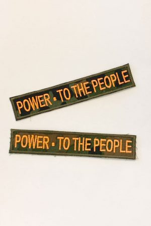 POWER TO THE PEOPLE - Aufnäher